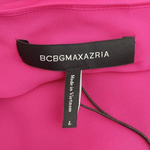 BCBGMAXAZRIA Slip Dress Very Berry (Pink) Size L NWT - Picture 4 of 6